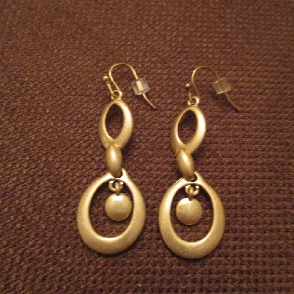 Women's Goldtone Dangle Pierced Earrings